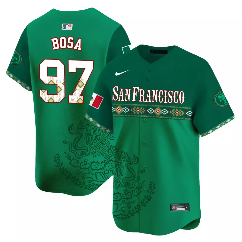 Nick Bosa San Francisco 49ers Green Men's Mexico Premier Limited Jersey | Printed Vapor Fan Gear | For Men, Women & Youth