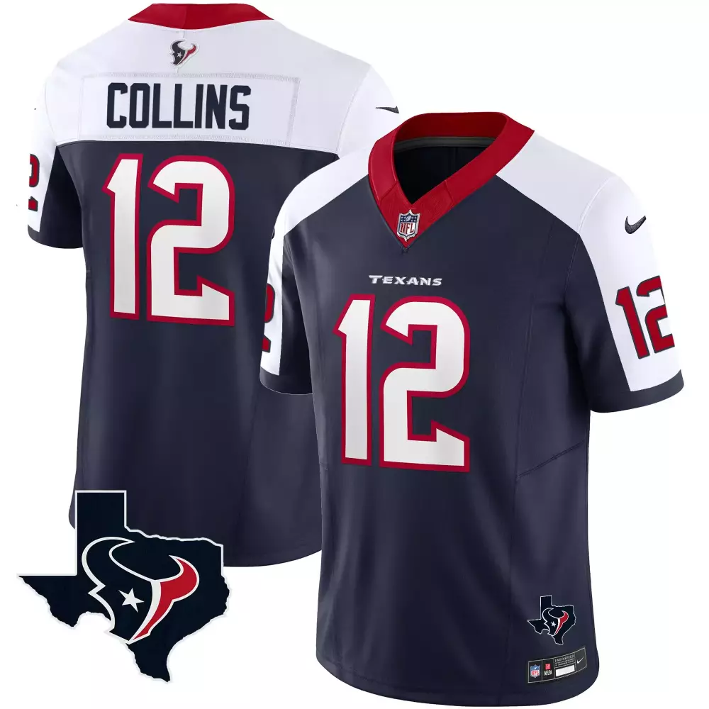 nico collins alternate mens houston texans vapor limited jersey all stitched