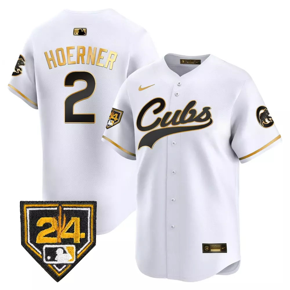 Hoerner Cubs 2024 Spring Training Patch Jersey | Stitched Limited Edition Fan Gear for Men, Women & Youth