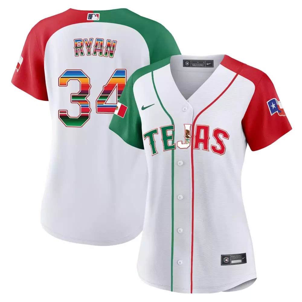nolan ryan alternate mens texas rangers mexico texas patch vapor premier limited jersey all stitched