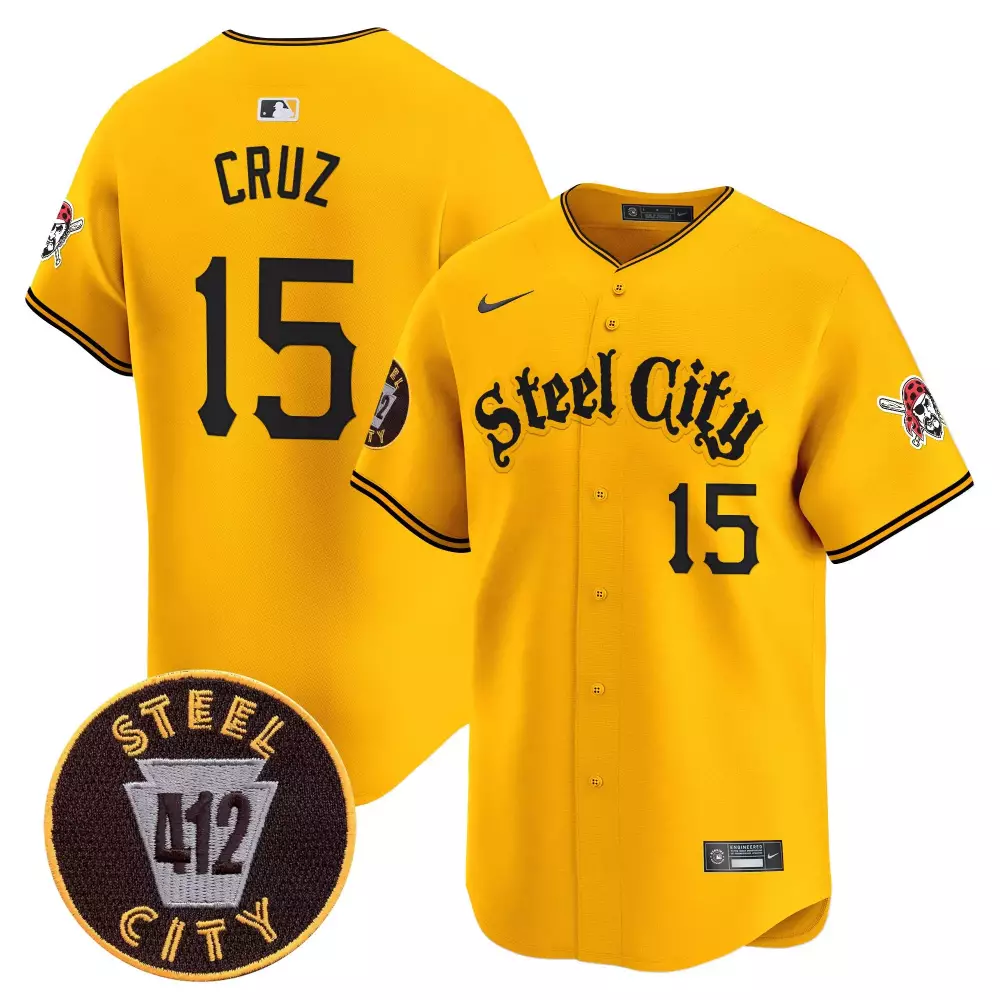 oneil cruz cream womens pittsburgh pirates 412 patch vapor premier limited jersey v5 all stitched