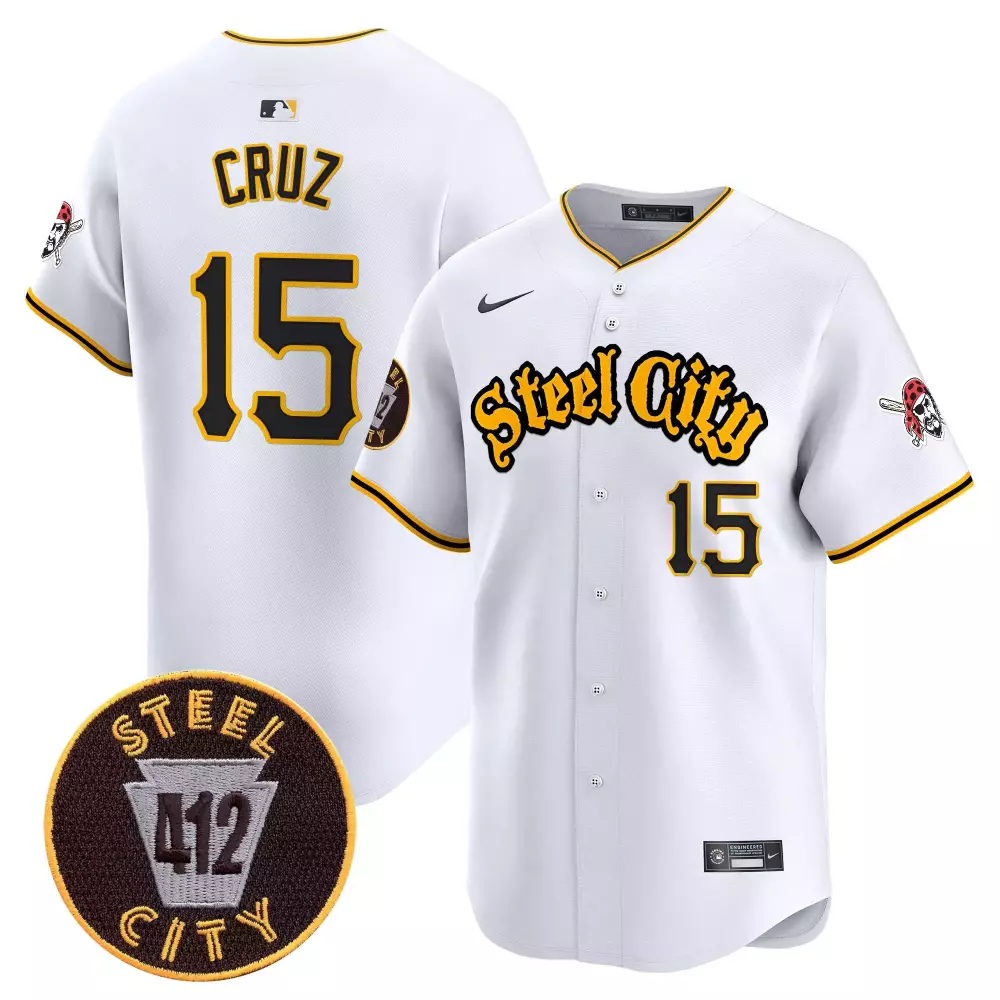 oneil cruz white mens pittsburgh pirates 2024 fourth of july vapor premier limited jersey all stitched