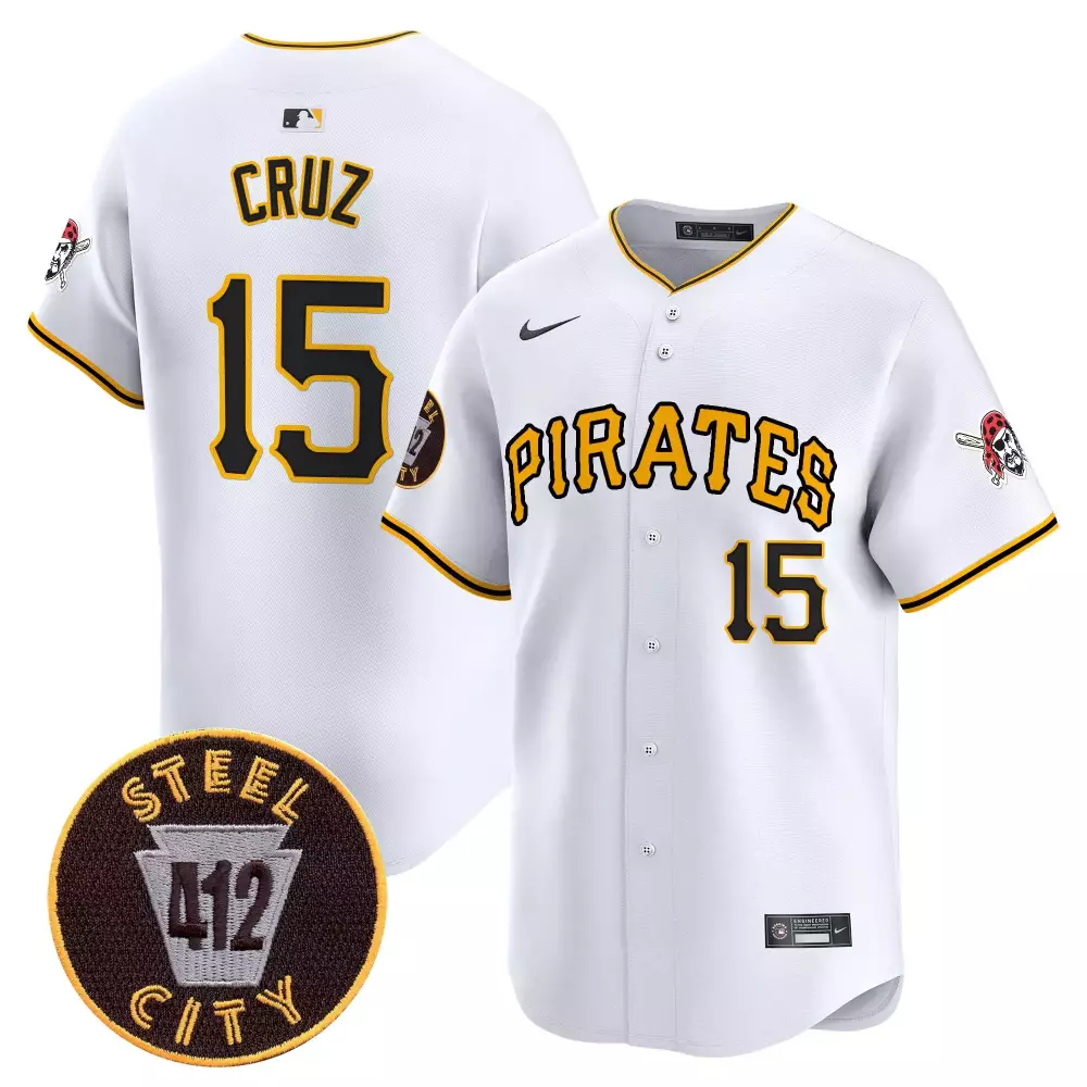 oneil cruz white mens pittsburgh pirates 2024 fourth of july vapor premier limited jersey all stitched