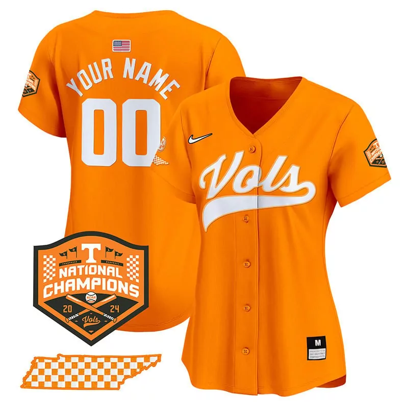 orange navy shuler mens tennessee volunteers 2023 alternate vapor limited jersey v4 all stitched