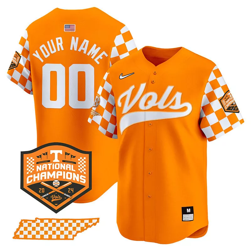 orange women tennessee volunteers 2024 tournament champions vapor premier limited custom jersey v2 all stitched