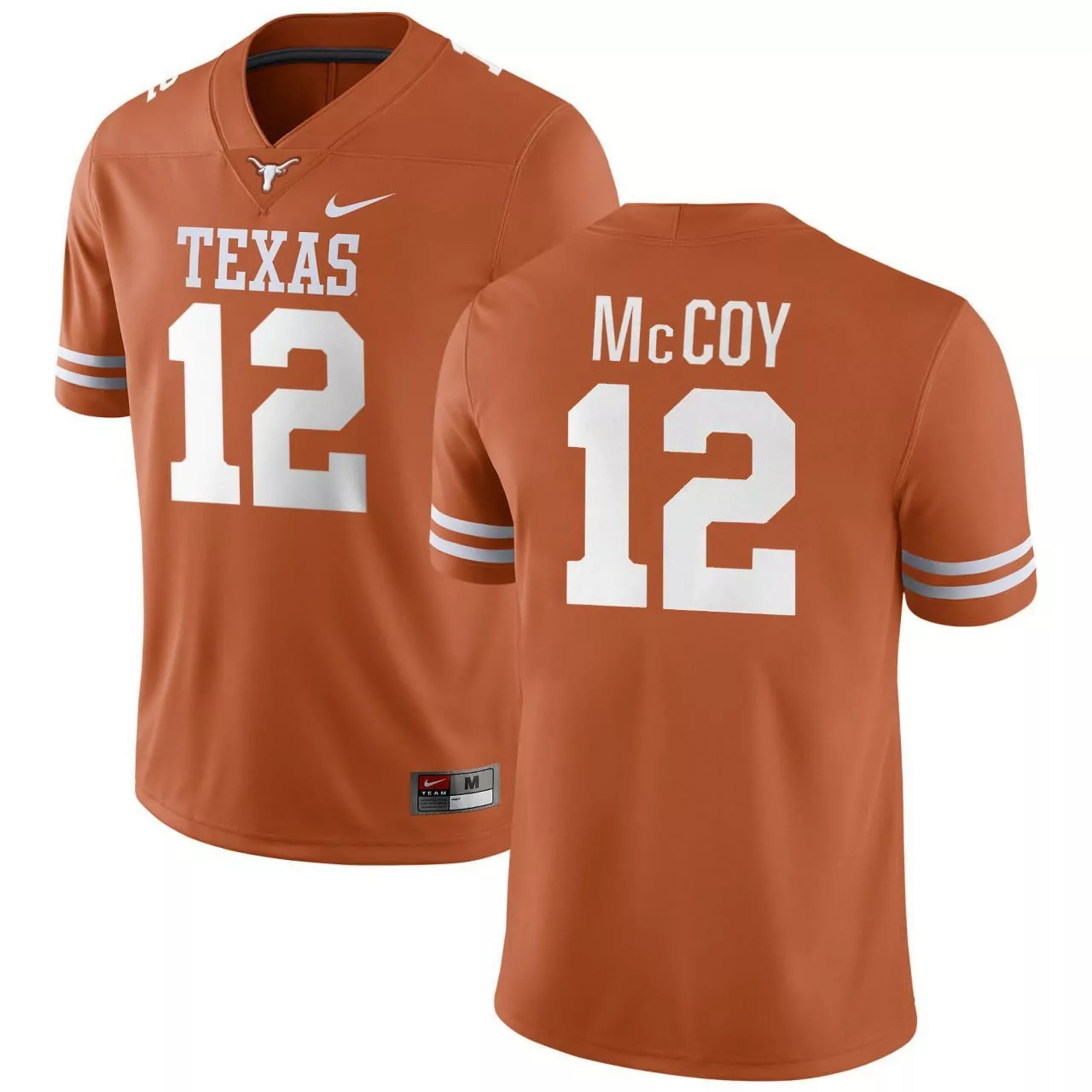 orange sleeves youth texas longhorns vapor limited custom jersey v2 all stitched