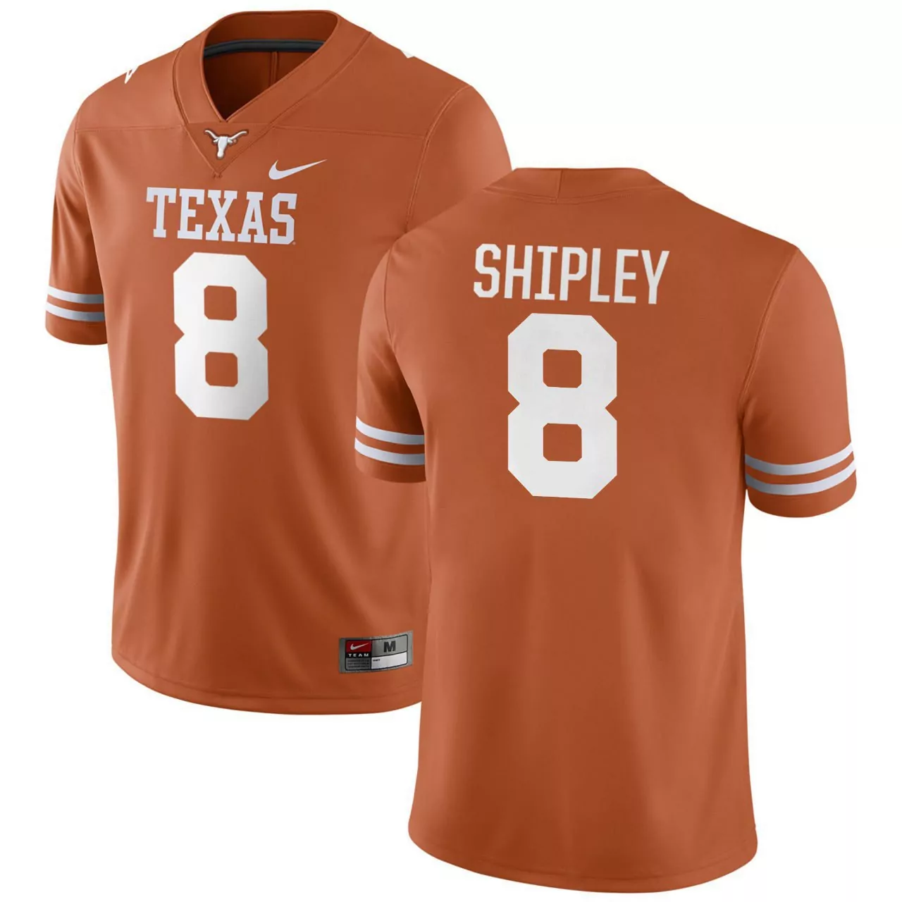 orange sleeves youth texas longhorns vapor limited custom jersey v2 all stitched