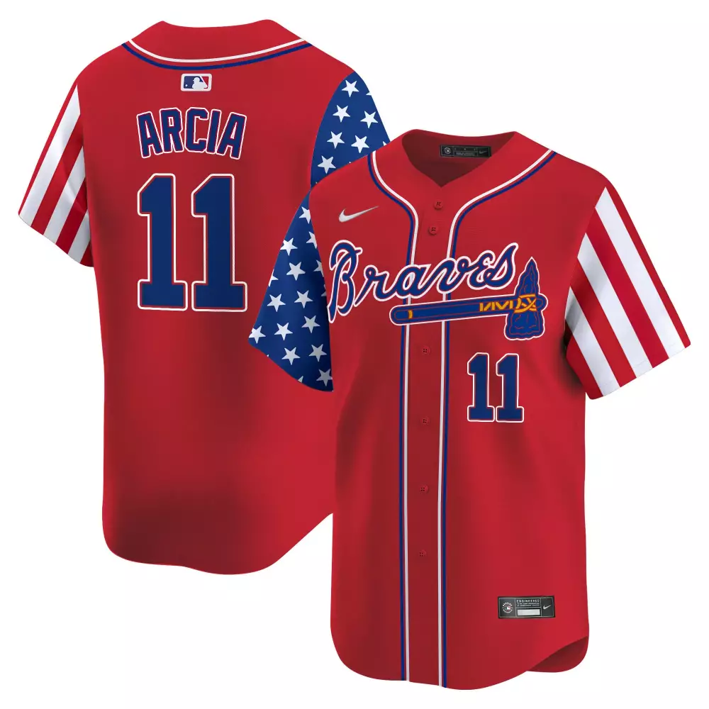 Orlando Arcia Atlanta Braves Peaches N Cream Vapor Premier Limited Jersey | Women's All Stitched | Fan Gear for Men, Women & Youth