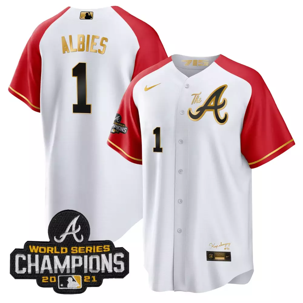 ozzie albies white mens atlanta braves blooper patch vapor premier limited jersey all stitched