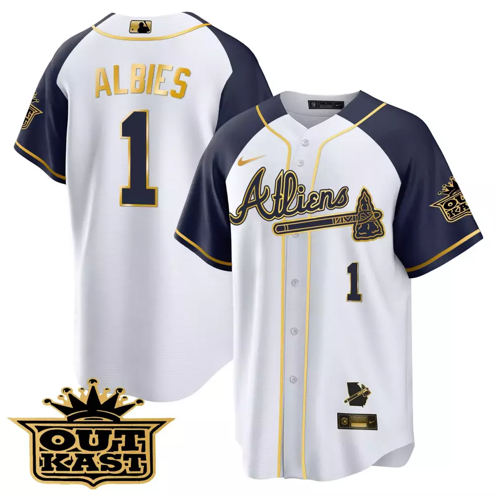 ozzie albies white mens atlanta braves peach plates georgia peaches vapor premier limited jersey printed