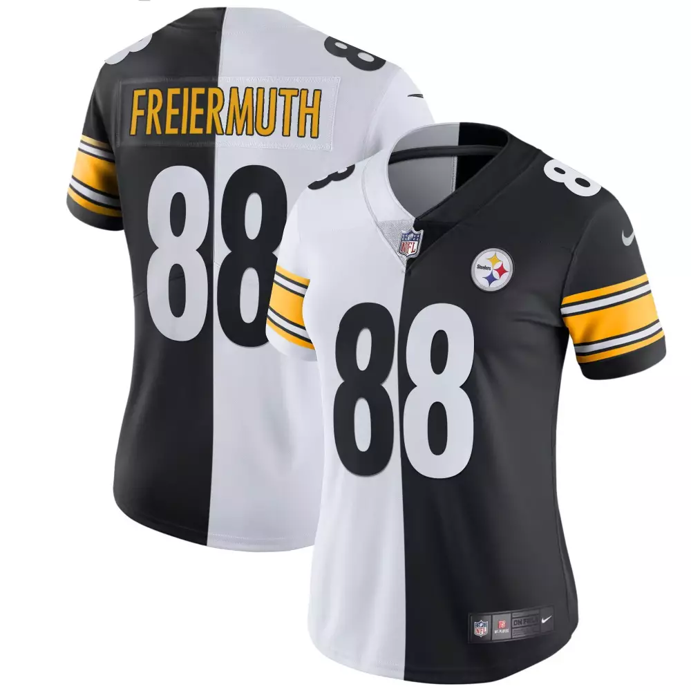 Pat Freiermuth Pittsburgh Steelers Women's Black Gold Jersey | All Stitched Fan Gear for Game Day | For Men, Women & Youth