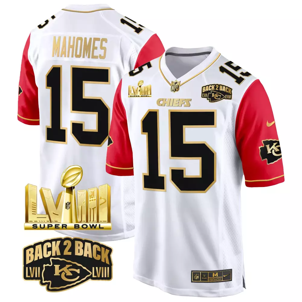 patrick mahomes color sleeve youths kansas city chiefs super bowl vapor gold jersey all stitched