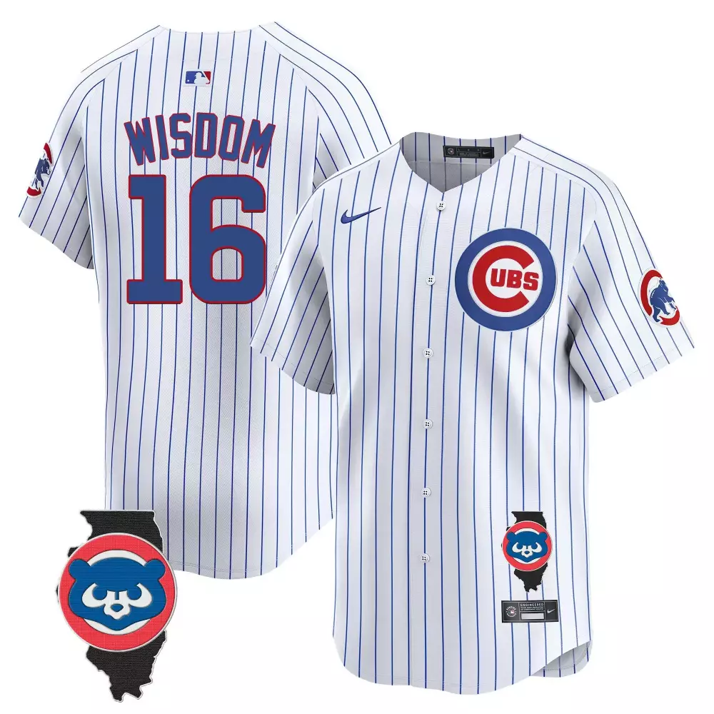 Patrick Wisdom Chicago Cubs Halloween Skull Pile Jersey | White Unisex | Limited Edition Printed Fan Gear | For All