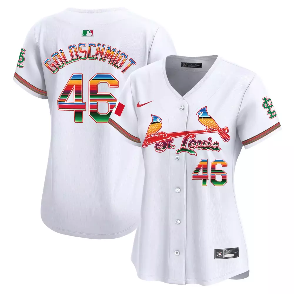 paul goldschmidt white womens st louis cardinals 2024 fourth of july vapor premier limited jersey all stitched