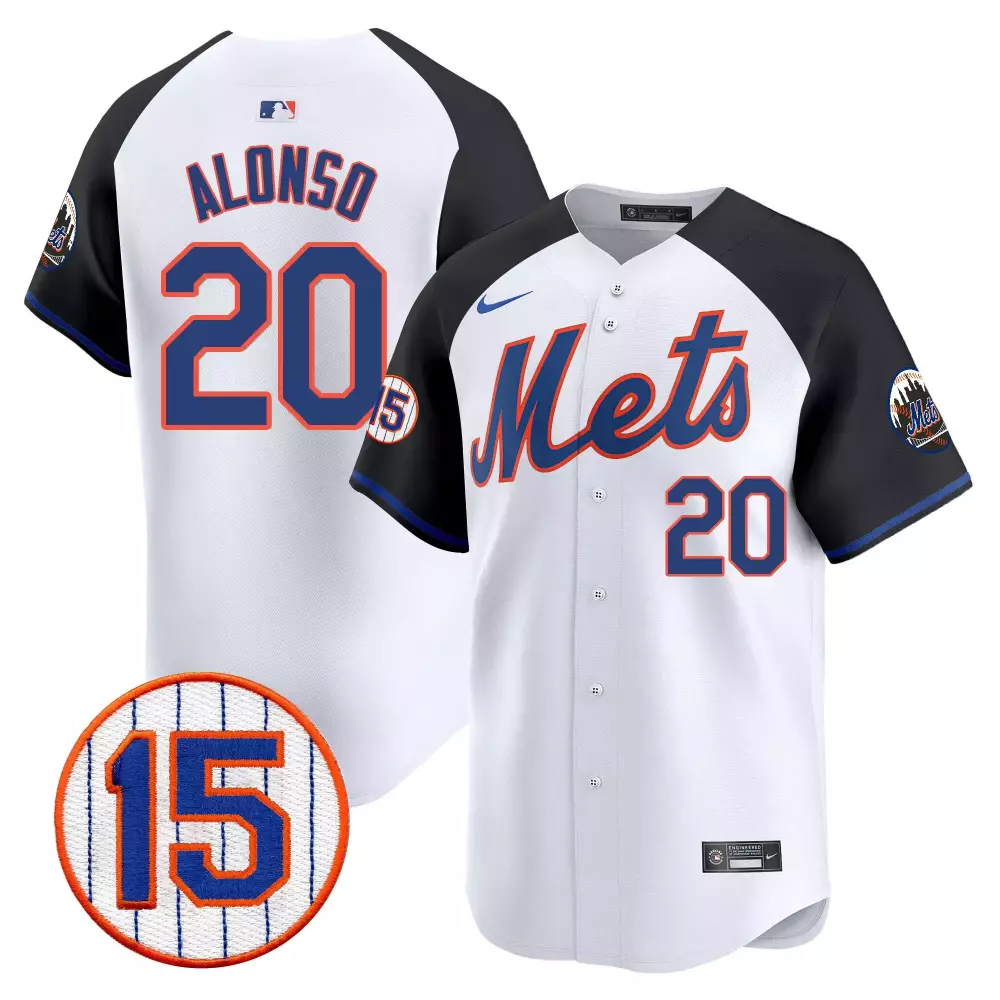 pete alonso alternate mens new york mets 2024 spring training vapor premier limited jersey v2 all stitched