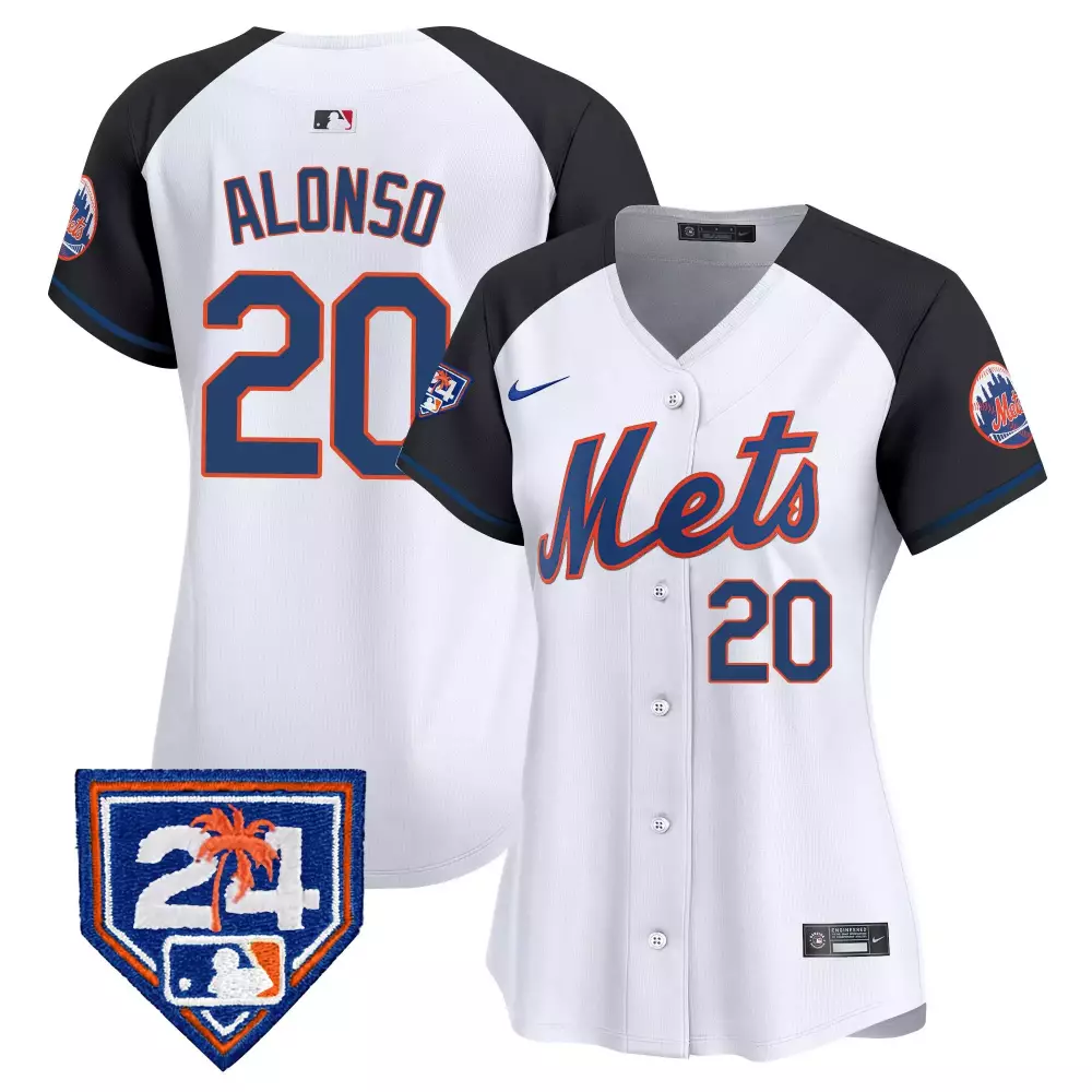 pete alonso alternate mens new york mets 2024 spring training vapor premier limited jersey v2 all stitched