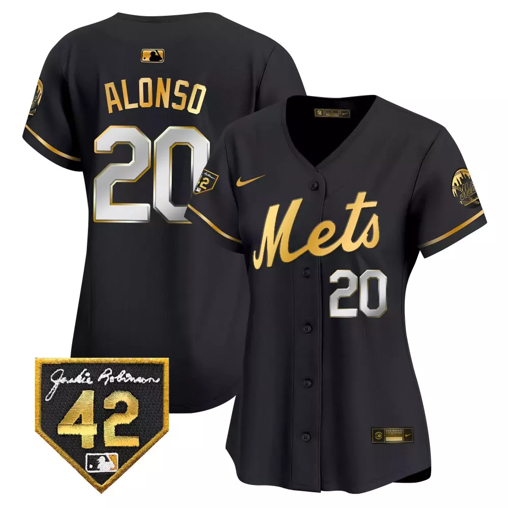 pete alonso black gold mens new york mets darryl strawberry patch vapor premier limited jersey all stitched