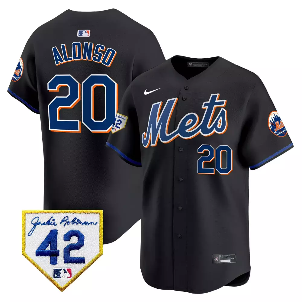 pete alonso black gold womens new york mets jerry grote patch vapor premier limited jersey all stitched