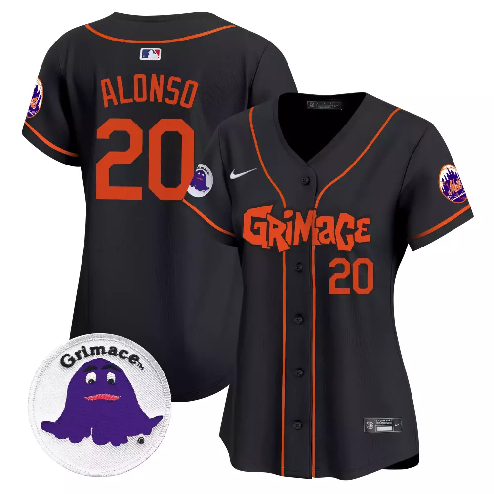 pete alonso black womens new york mets 2024 spring training vapor premier limited jersey v2 all stitched