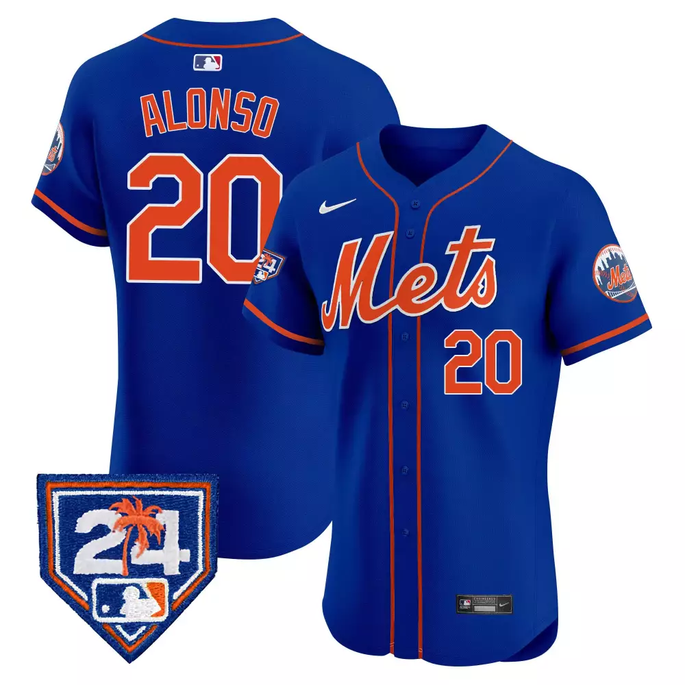 pete alonso red womens new york mets 2024 independence day vapor premier limited jersey all stitched