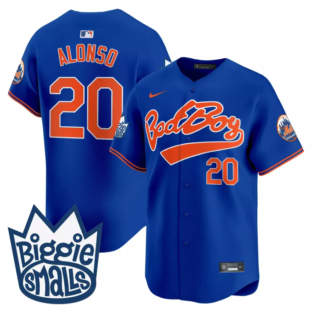 pete alonso royal mens new york mets 2024 spring training vapor premier limited jersey v2 all stitched