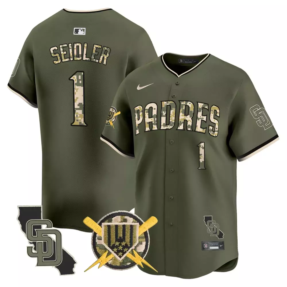 2024 Tony Gwynn Youth Padres Jersey | Custom Stitched Vapor Premier | Faithful Patch | For Men, Women & Youth