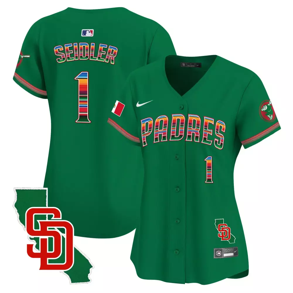 Mexico Men's Padres Jersey | Custom Stitched Cool Base | Limited Edition Fan Gear | For Men, Women & Youth