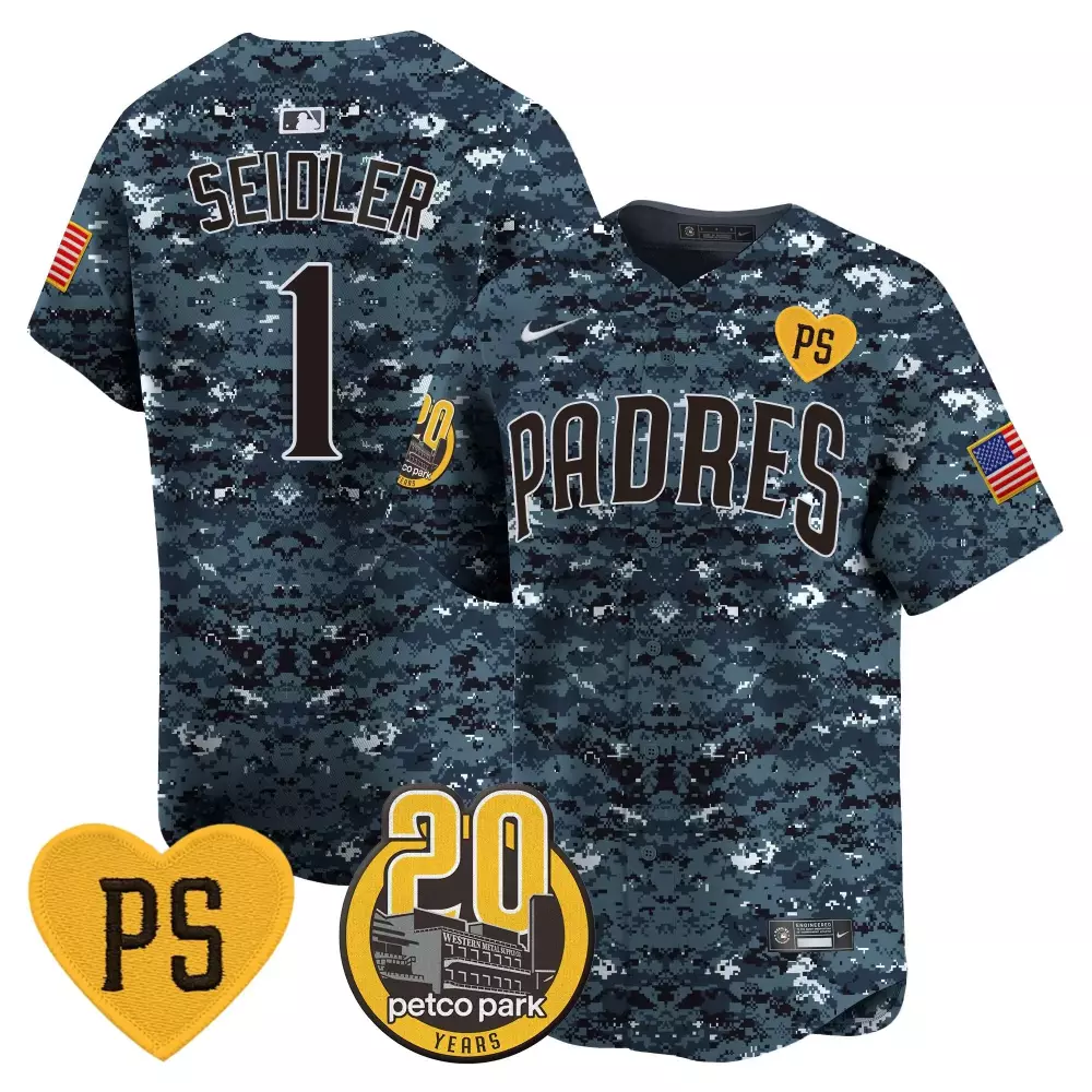 Tony Gwynn Petco Park 20th Patch 2024 Padres Women's Black Gold Jersey | Vapor Premier Stitched | Limited Edition Fan Gear for Women & Youth