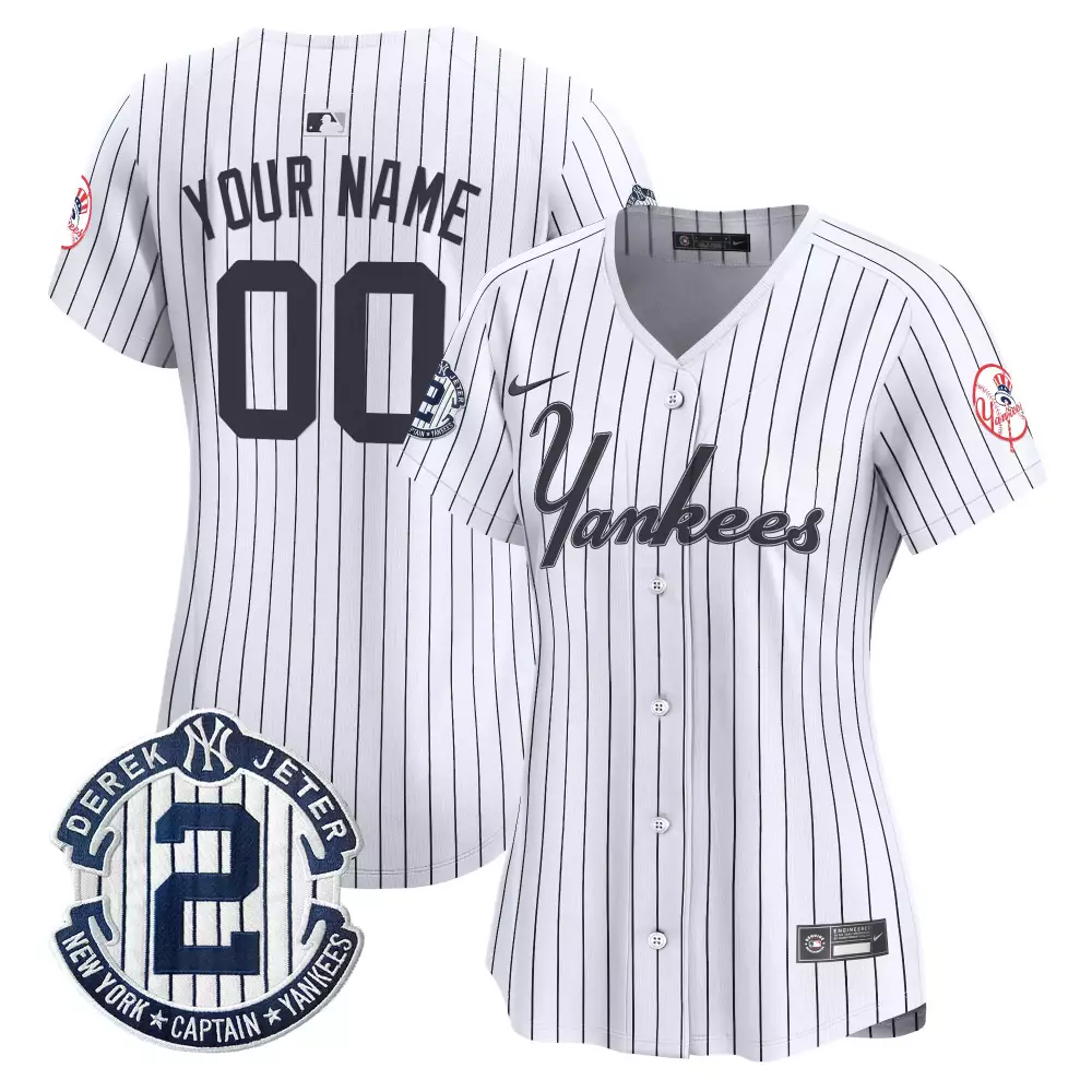 pinstripe women new york yankees the bronx graffiti vapor premier limited custom jersey v3 all stitched