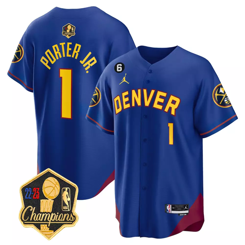 porter jr statement mens denver nuggets 2023 champions limited patch cool base jersey all stitched