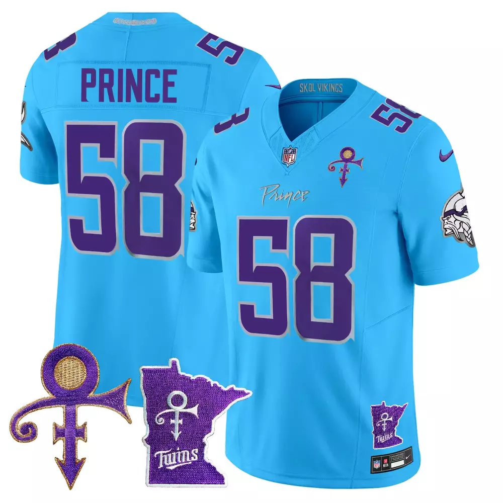 prince 1958 cream mens vikings 2024 prince vapor limited jersey v2 all stitched