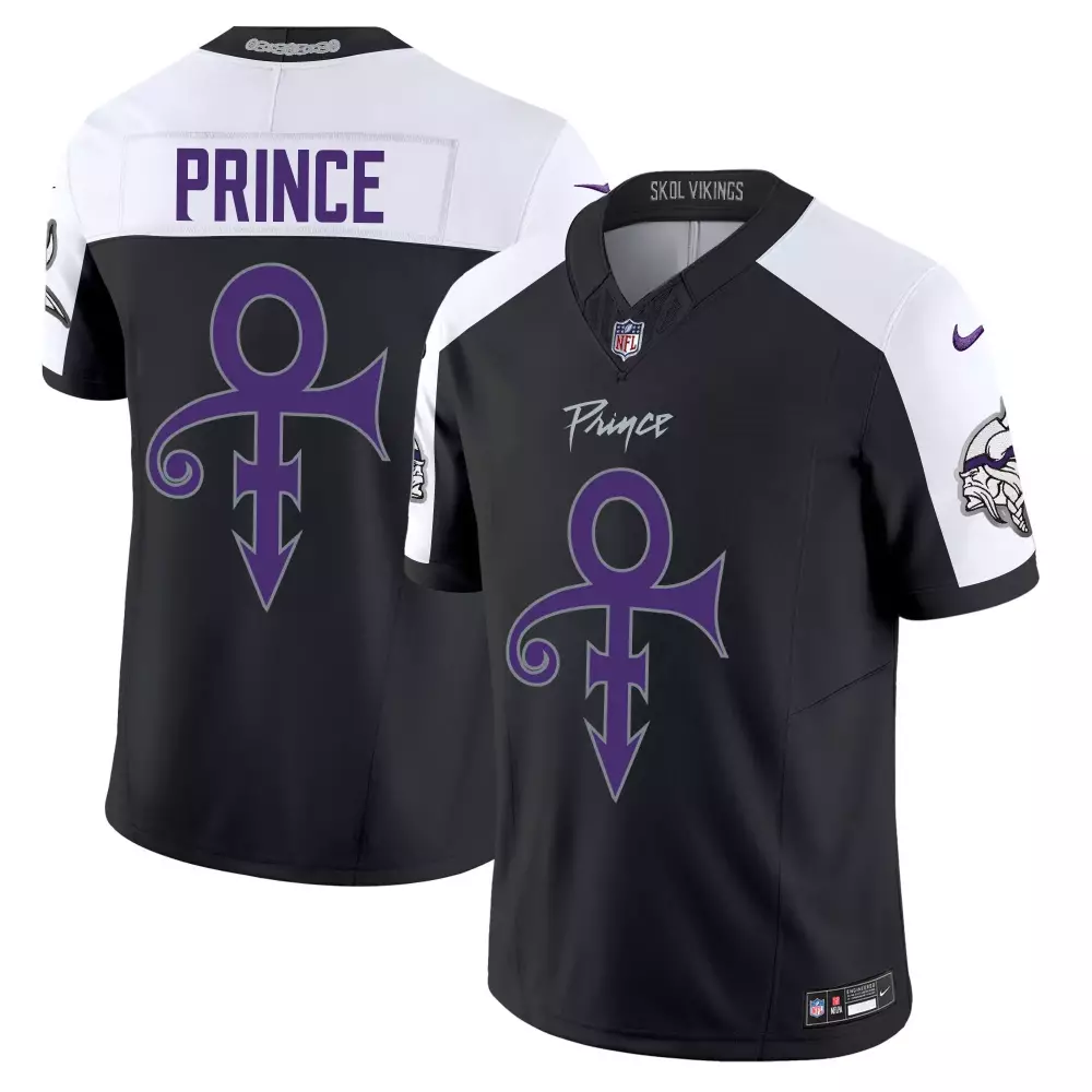 Prince 1958 White Limited Jersey | Vikings 2024 Vapor Limited Edition | Custom Stitched Fan Gear | For Men, Women & Youth
