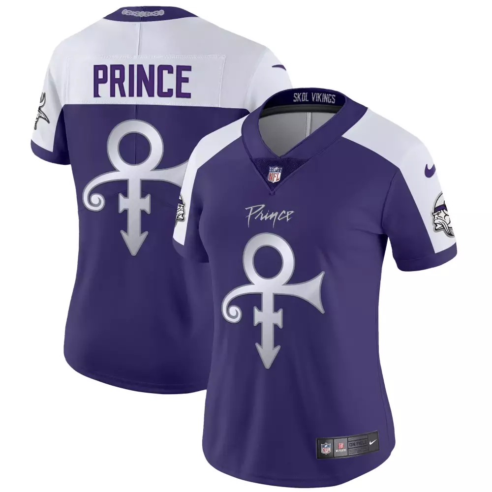 prince purple alternate mens vikings 2024 prince vapor limited jersey all stitched
