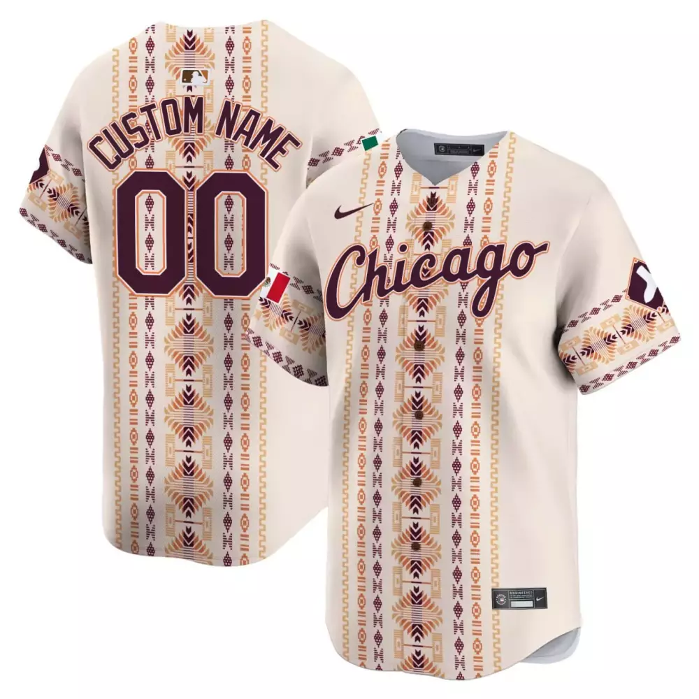 Printed Chicago White Sox Mexico Jersey | Traditional Style Vapor Premier | Limited Custom | For Men, Women & Youth