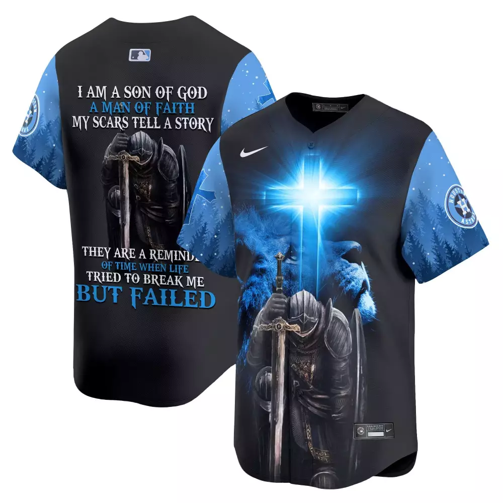 printed men houston astros a child of god vapor premier limited jersey printed