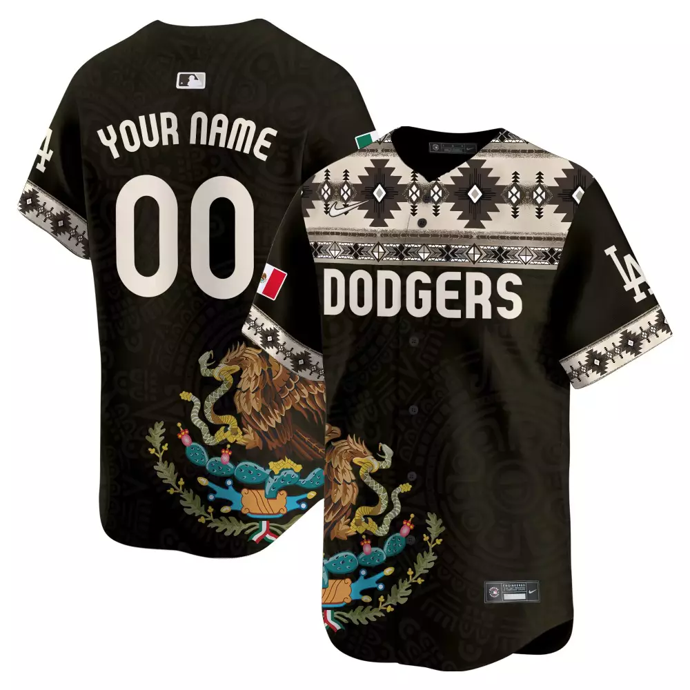 Player Name Not Visible Jersey Number 44 Men's Stitched Vapor Jersey | Dodgers Blue Floral 2025 Limited Edition | Fan Gear | For Men, Women & Youth