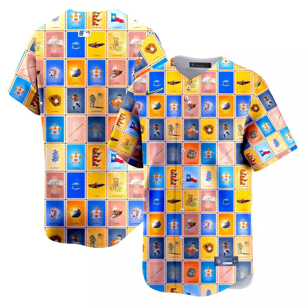 printed youth houston astros the lotteria colection vapor premier limited jersey printed