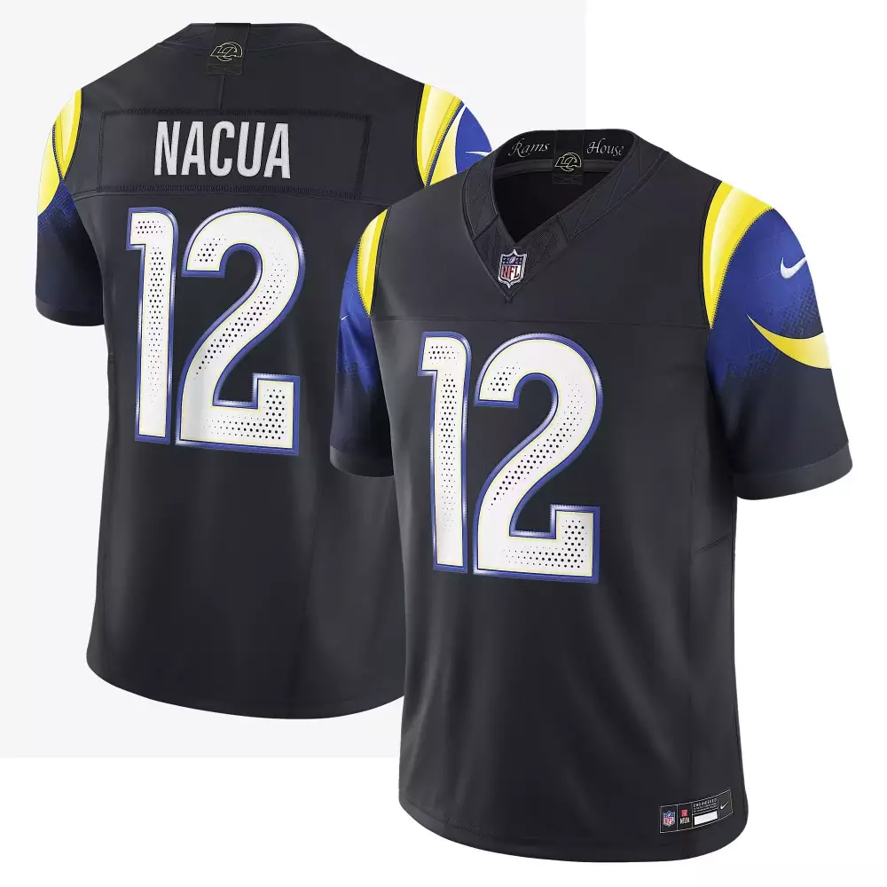 puka nacua white womens los angeles rams special vapor limited jersey all stitched