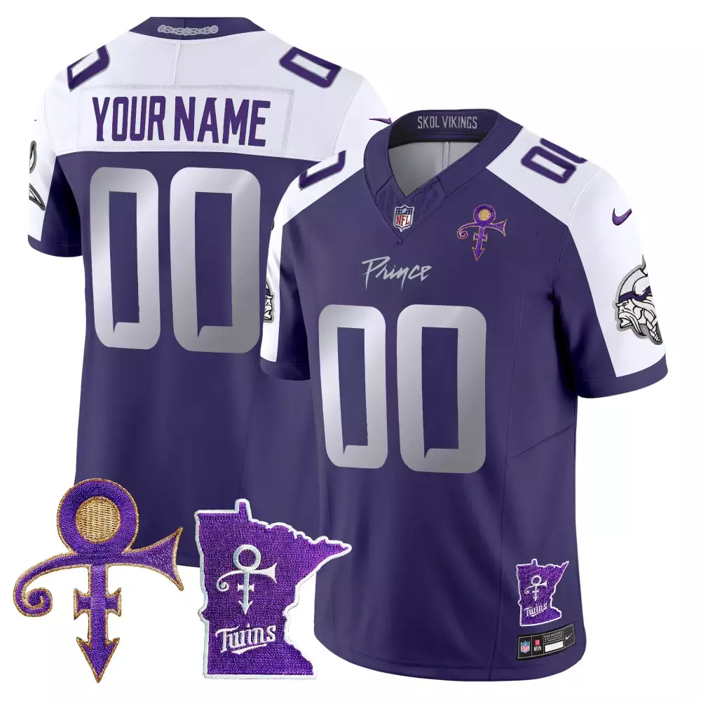 prince white limited womens vikings 2024 prince vapor limited jersey all stitched