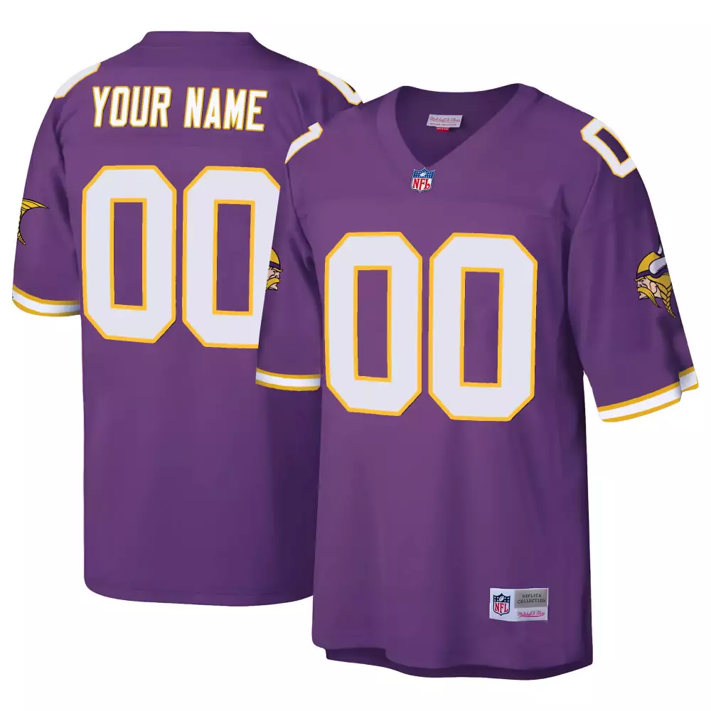 Minnesota Vikings Big & Tall 1998 Retired Custom Jersey | Stitched Fan Gear | For Men, Women & Youth