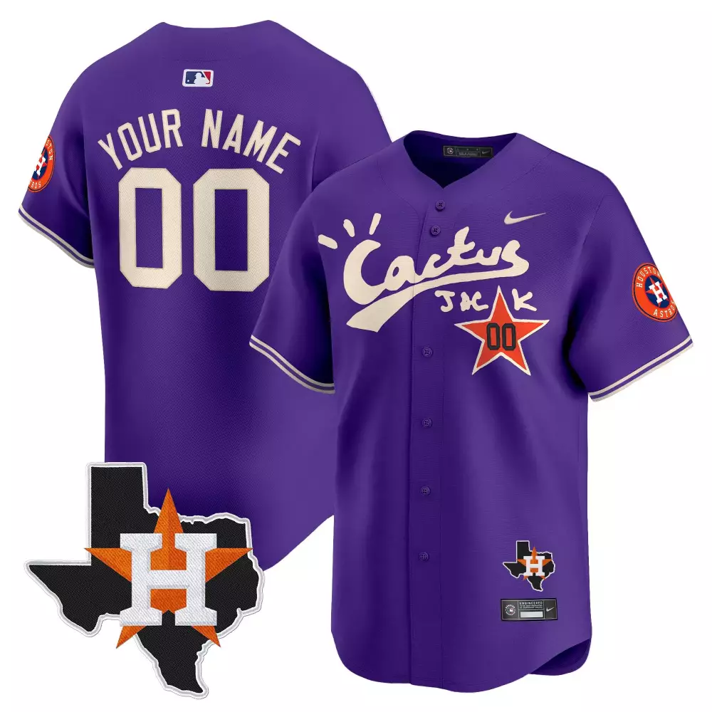 purple women houston astros halloween vapor premier limited custom jersey all stitched