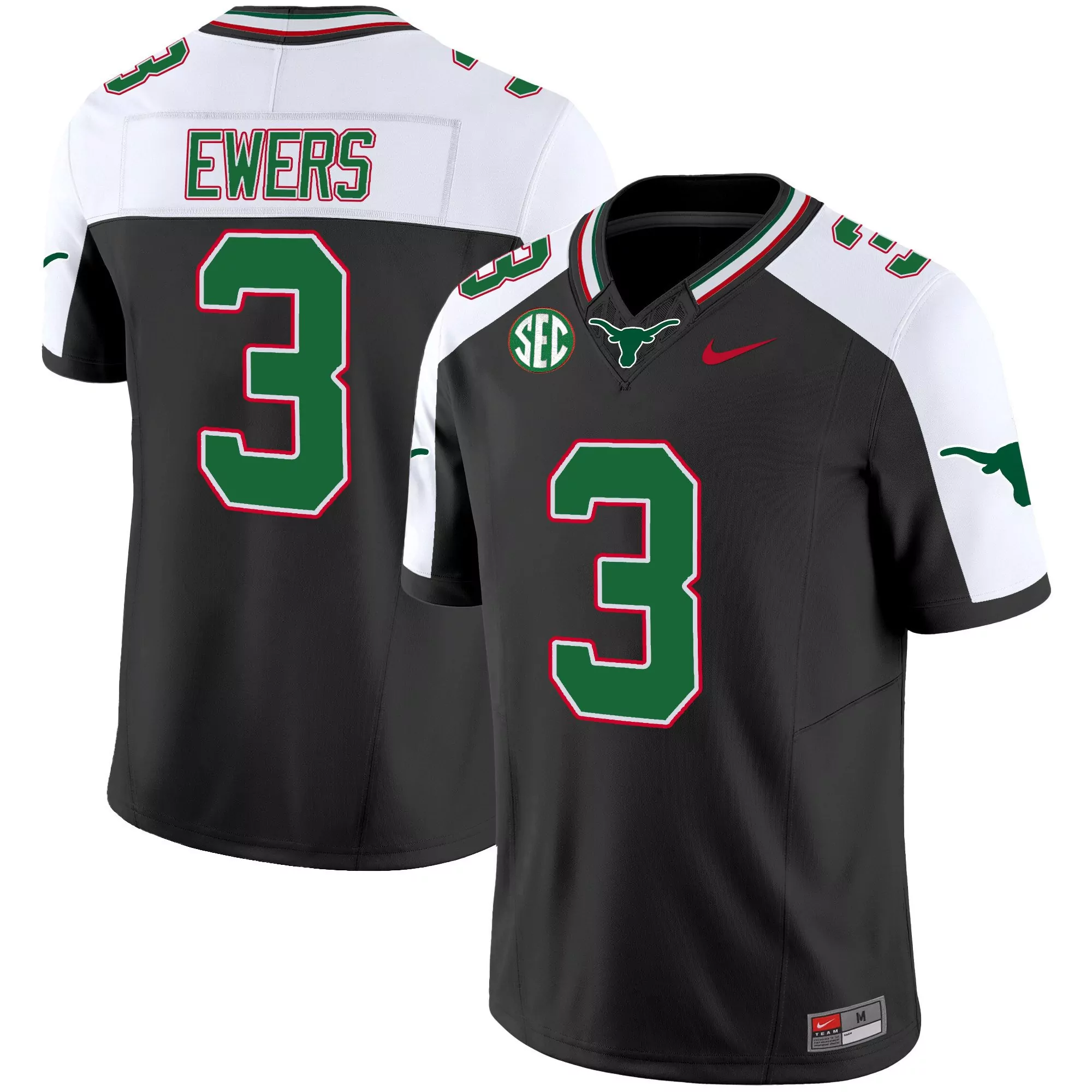 quinn ewers alternate womens texas longhorns vapor limited jersey all stitched