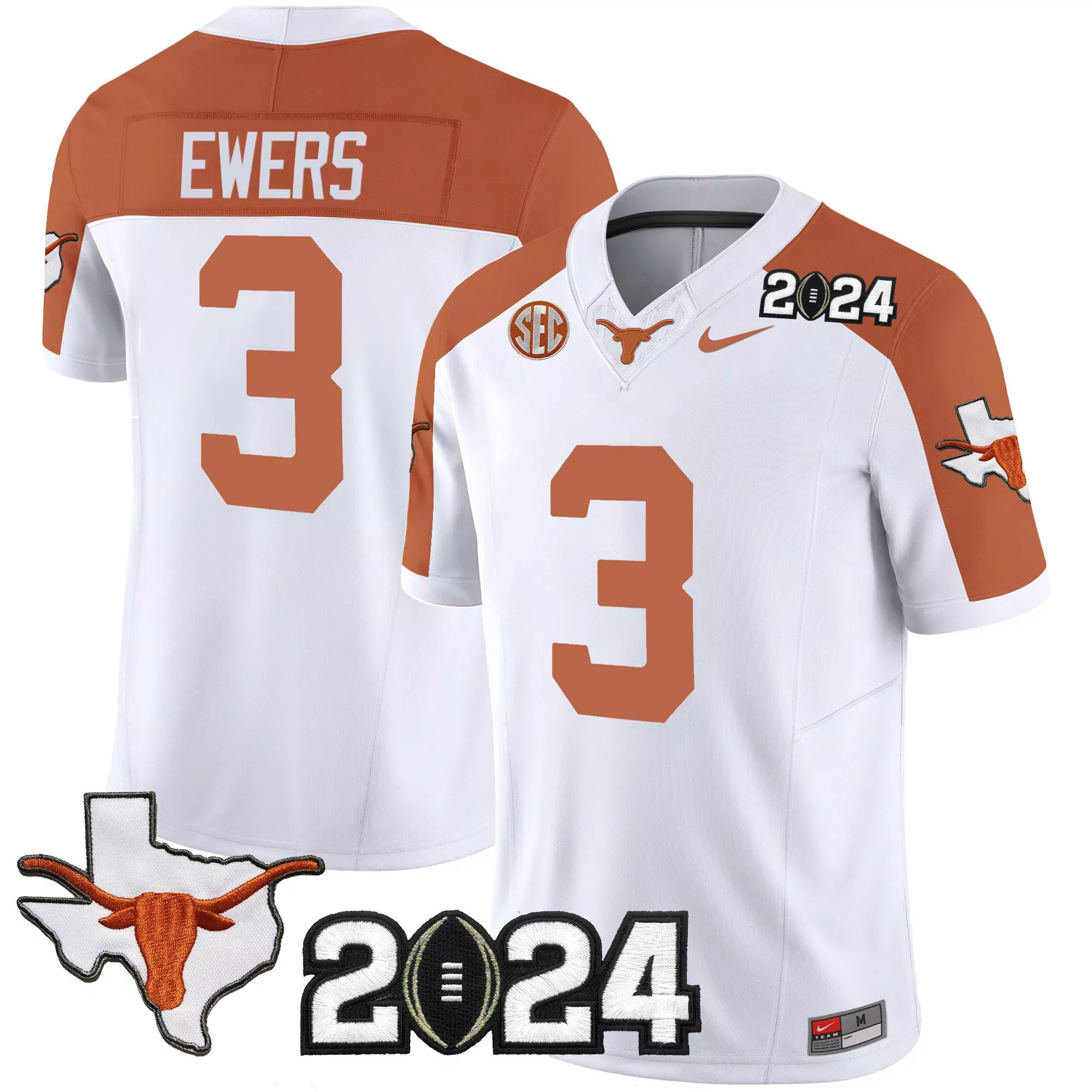 quinn ewers black womens texas longhorns vapor limited jersey v3 all stitched