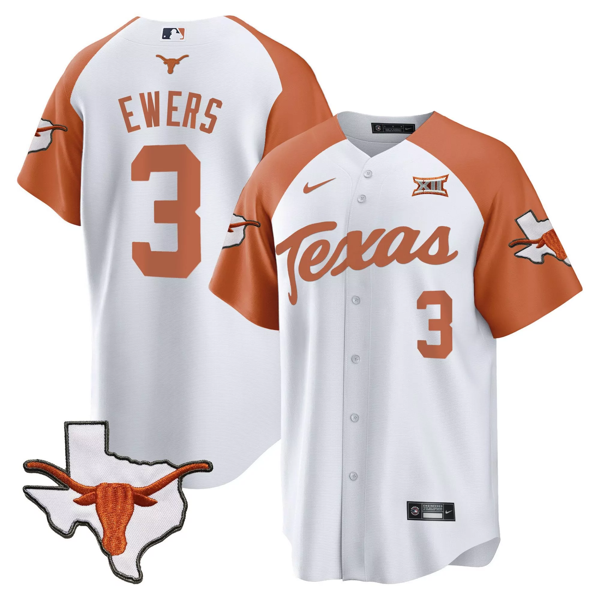 quinn ewers black womens texas longhorns vapor limited jersey v3 all stitched