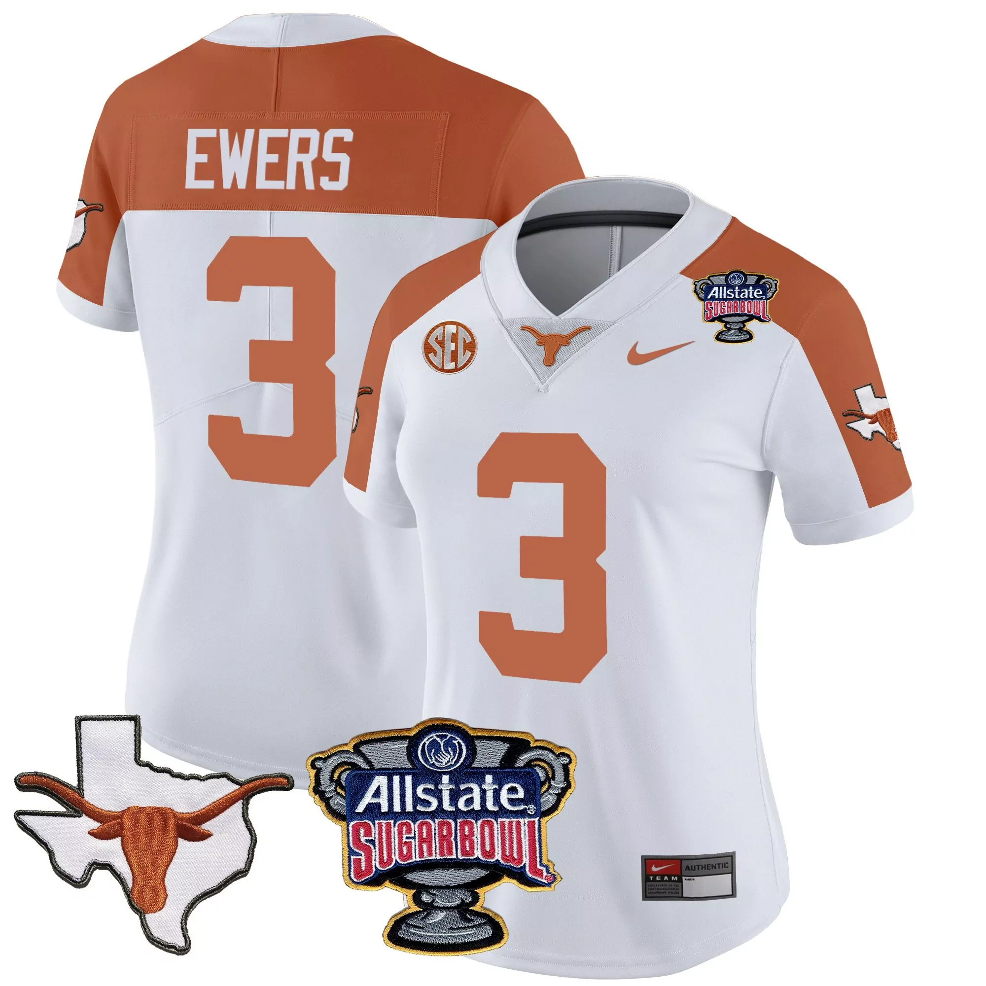 quinn ewers inverted mens texas longhorns vapor limited jersey v2 all stitched