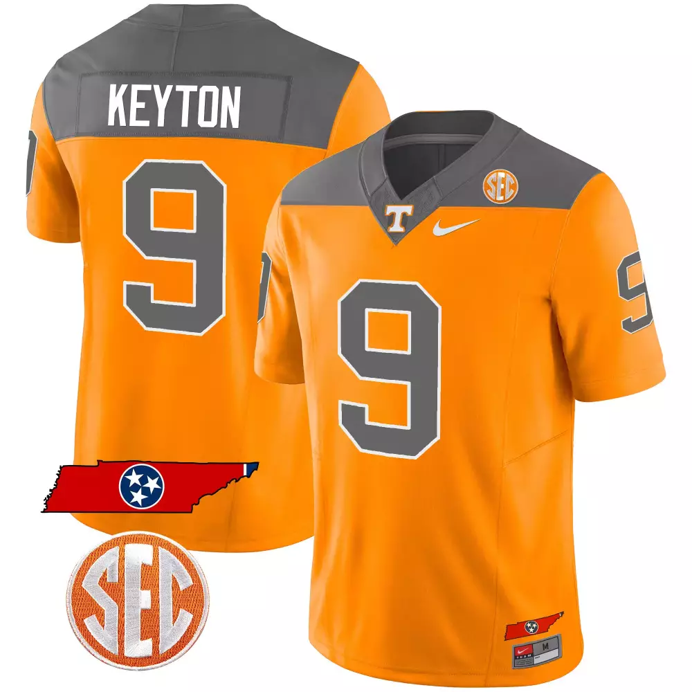 ramel keyton inverted mens tennessee volunteers 2023 alternate vapor limited jersey v2 all stitched