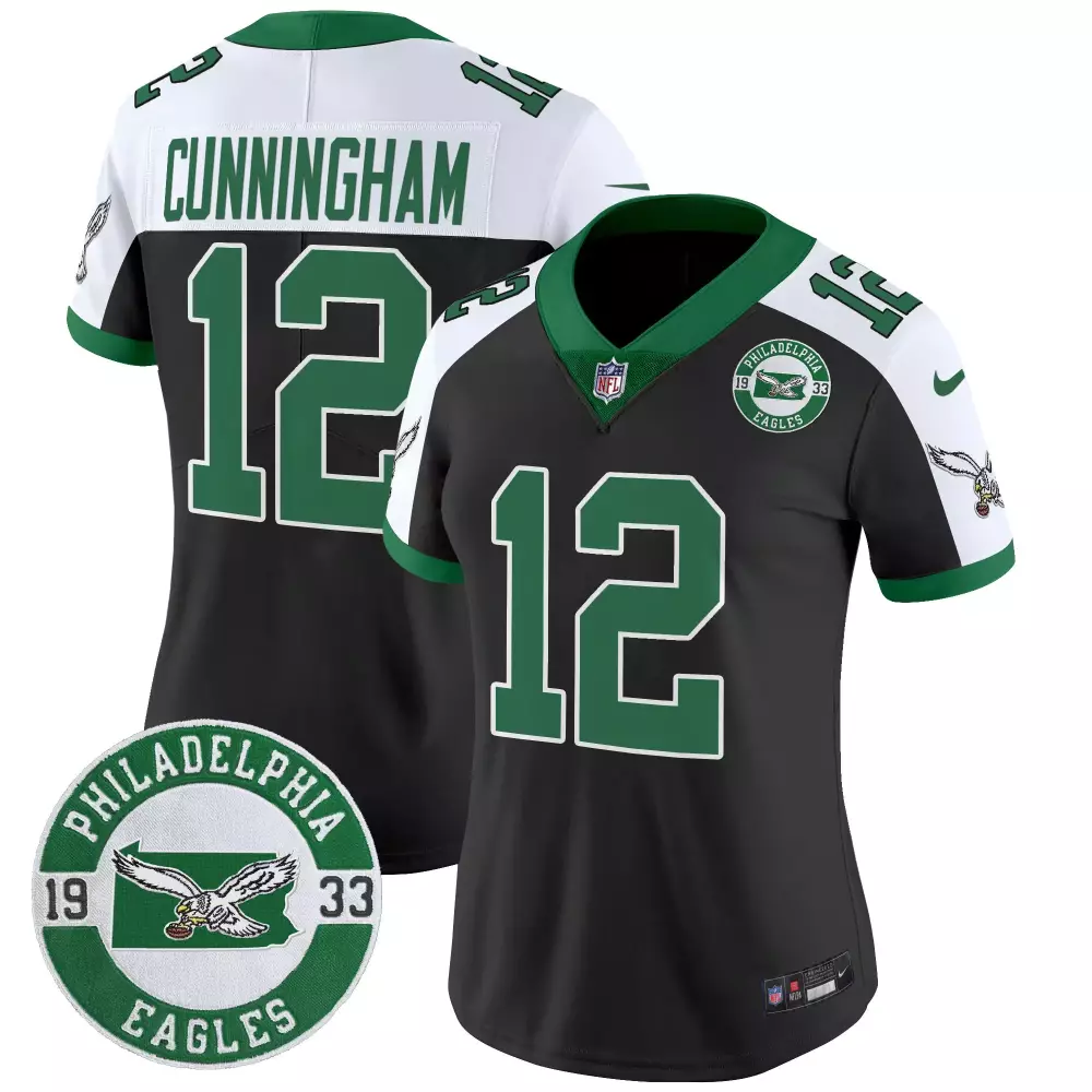 Randall Cunningham Eagles 2024 Women's Throwback Jersey | Vapor Limited Edition | For Women, Men & Youth