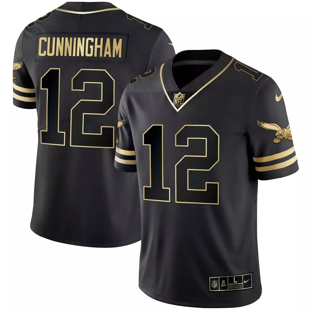 Randall Cunningham Philadelphia Eagles Gold Kelly Vapor Jersey V2 | Stitched Fan Gear | Perfect for Game Day | For Men, Women & Youth