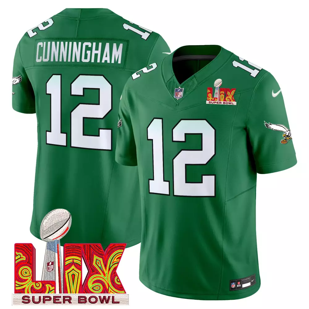 Randall Cunningham Philadelphia Eagles Kelly Green Vapor Elite Jersey | Stitched Fan Gear for Men, Women & Youth