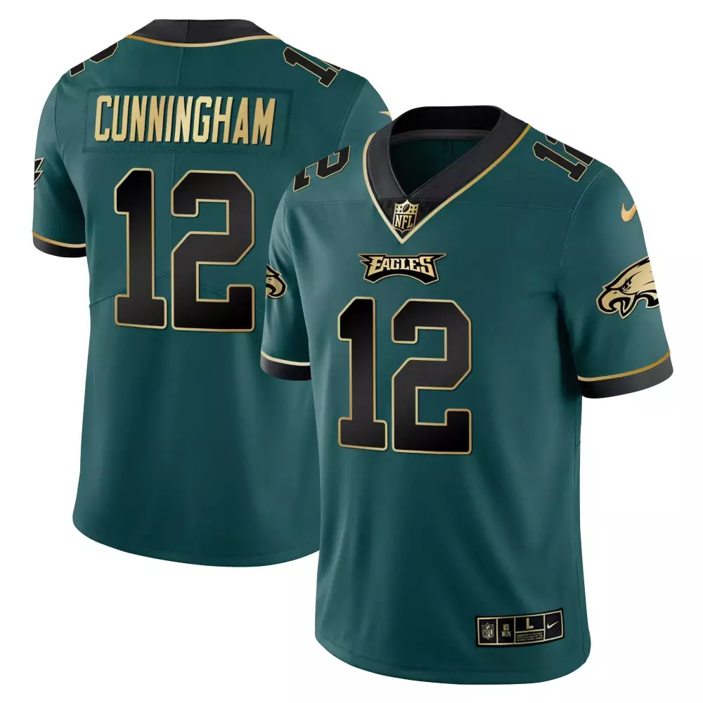 Randall Cunningham Philadelphia Eagles Throwback Kelly Vapor Limited Jersey | All Stitched | Gift Idea for Men, Women & Youth